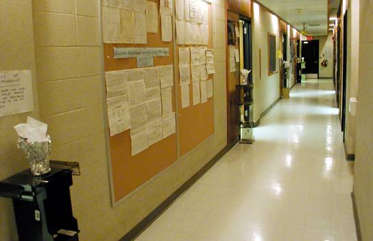Empty hallway