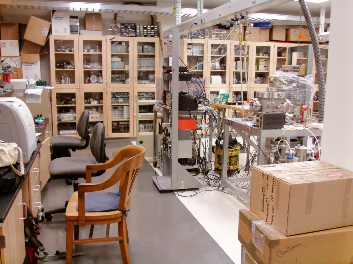 Interior of lab with equipment 1