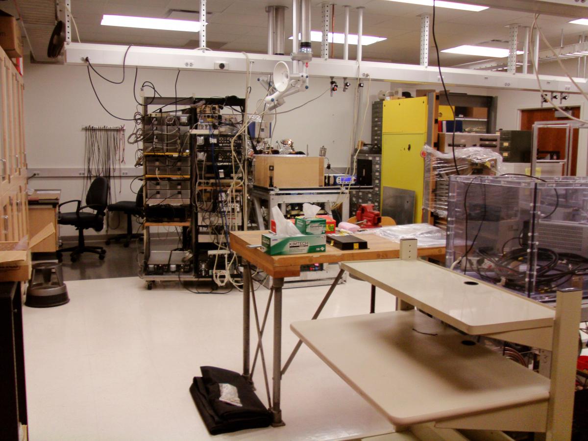 Interior of lab with equipment 2