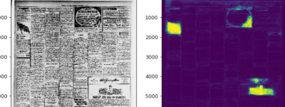 Aida image analysis of newspapers