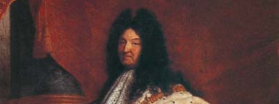 Painting of Louis XIV
