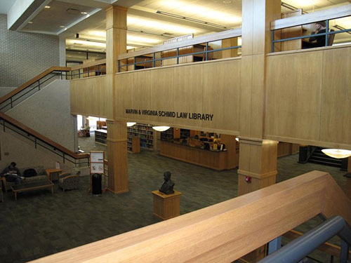 Photo of UNL Law Library